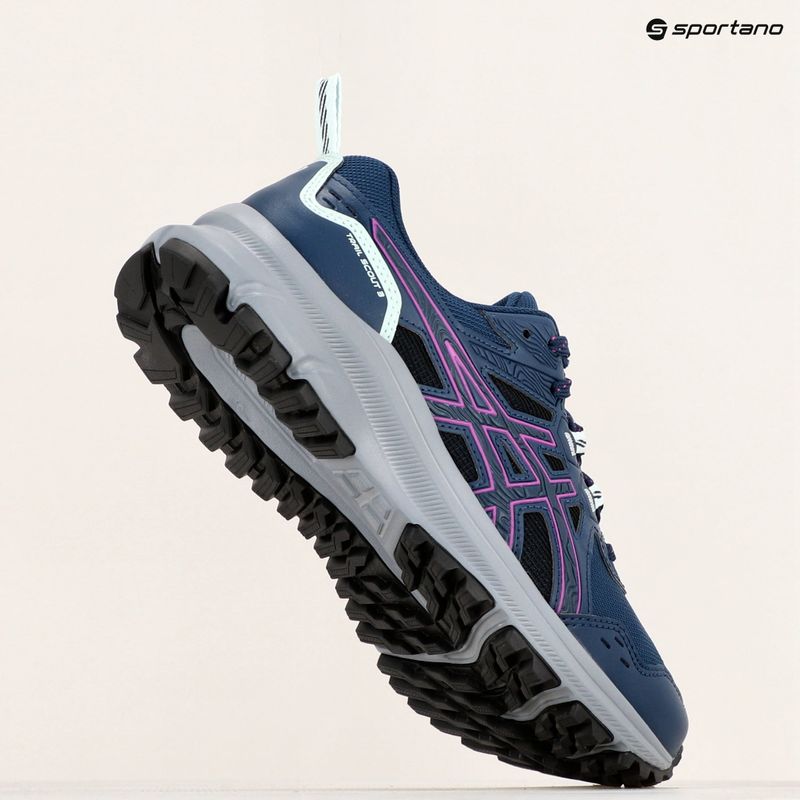 Încălțăminte de alergare pentru femei ASICS Trail Scout 3 night sky/bold magenta 9