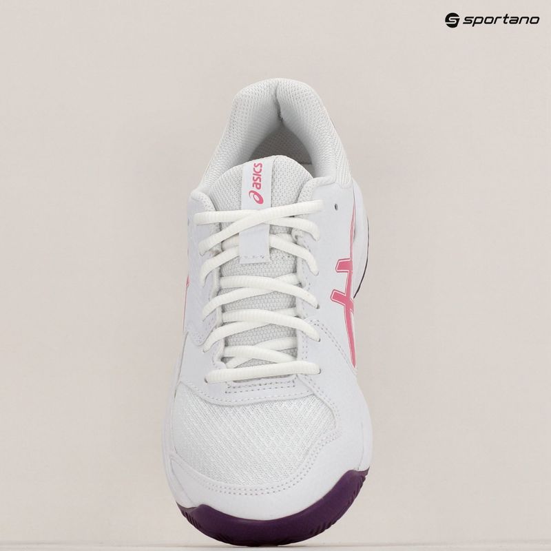 Încălțăminte de padel pentru femei ASICS Gel-Dedicate 8 white/dragon fruit 12