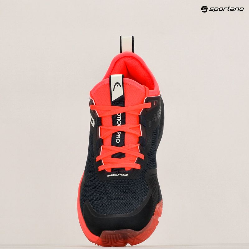 Încălțăminte de padel pentru bărbați HEAD Motion Pro Padel blueberry/fiery coral 10