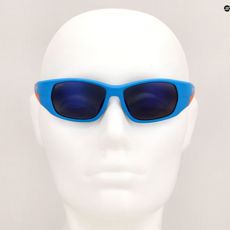 Ochelari de soare pentru copii UVEX Sportstyle 514 blue matt/mirror blue 6