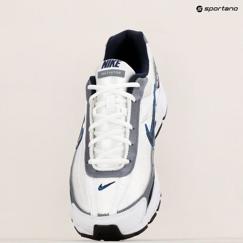 Încălțăminte de alergare pentru bărbați Nike Initiator white/metallic cool grey/obsidian 9