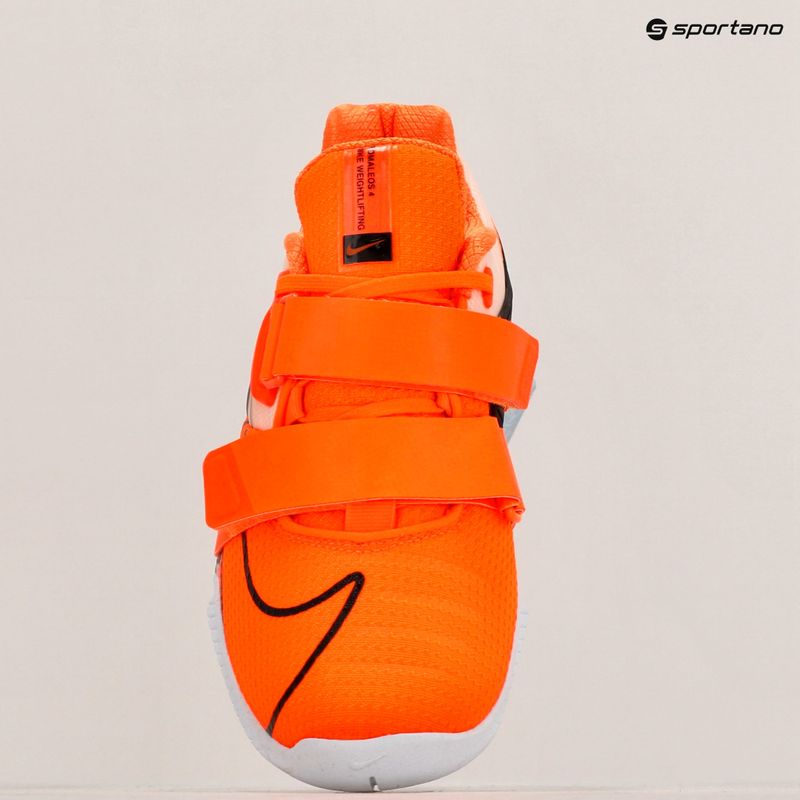 Încălțăminte de ridicare greutăți  Nike Romaleos 4 orange/black/white 9