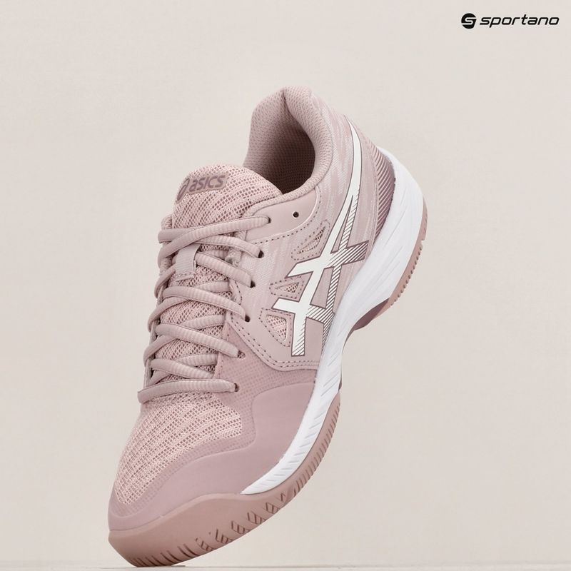 Încălțăminte de squash pentru femei ASICS Gel-Court Hunter 3 watershed rose/white 16