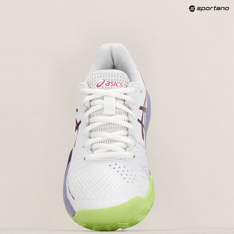 Încălțăminte de padel pentru femei ASICS Gel-Challenger 14 white/deep mauve 16