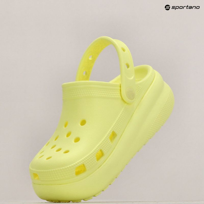 Papuci pentru copii Crocs Classic Cutie Clog sulphur 10