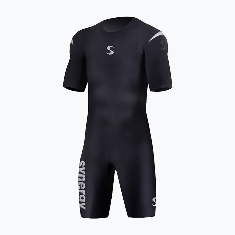 Combinezon de triatlon pentru bărbați Synergy Synskin 3 SS black