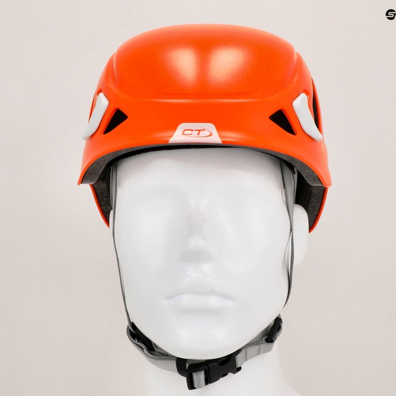 Cască de alpinism Climbing Technology Galaxy orange/white 11
