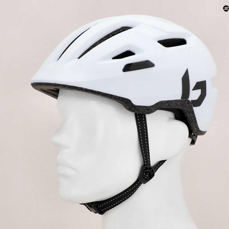 Cască de bicicletă Bollé Stance Pure white matte