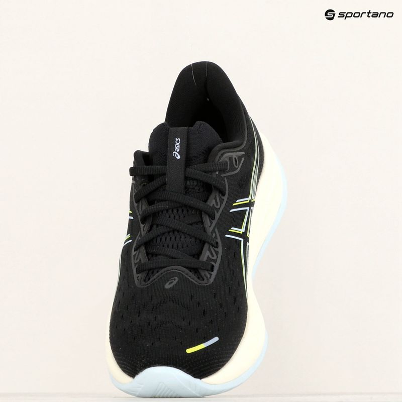 Încălțăminte de alergare pentru bărbați ASICS Gel-Cumulus 26 black/safety yellow 16