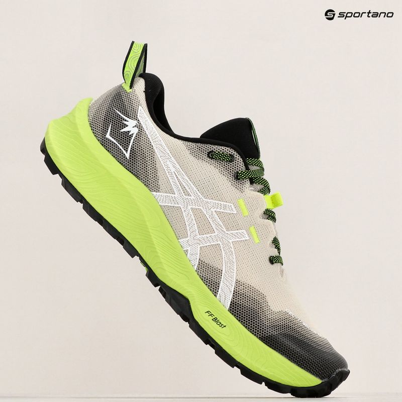 Încălțăminte de alergare pentru bărbați ASICS Gel-Trabuco 12 oatmeal/white 16