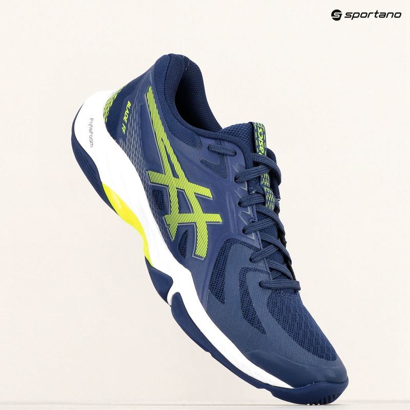 Încălțăminte pentru bărbați  ASICS Blade FF blue expanse/safety yellow 16