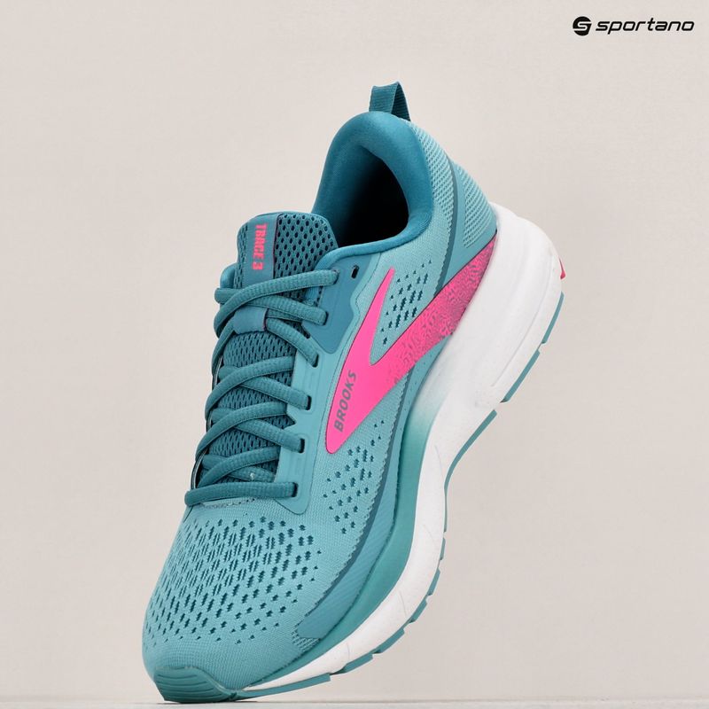 Încălțăminte de alergare pentru femei Brooks Trace 3 aqua/storm/pink 18
