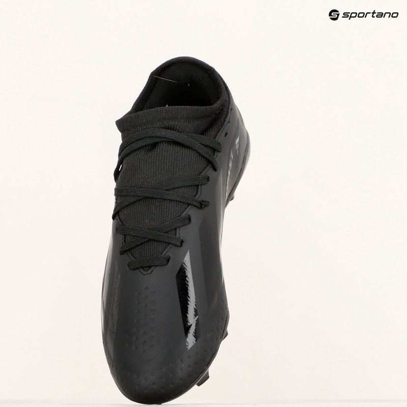 Încălțăminte de fotbal pentru copii adidas X Crazyfast 3 FG core black