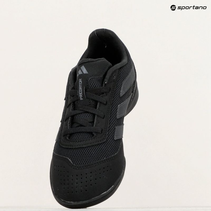 Încălțăminte de fotbal pentru copii adidas Predator Club Sala IN core black/carbon