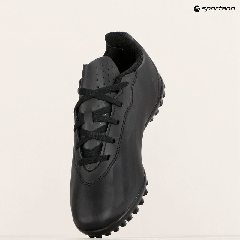 Încălțăminte de fotbal pentru copii adidas X Crazyfast 4 TF core black