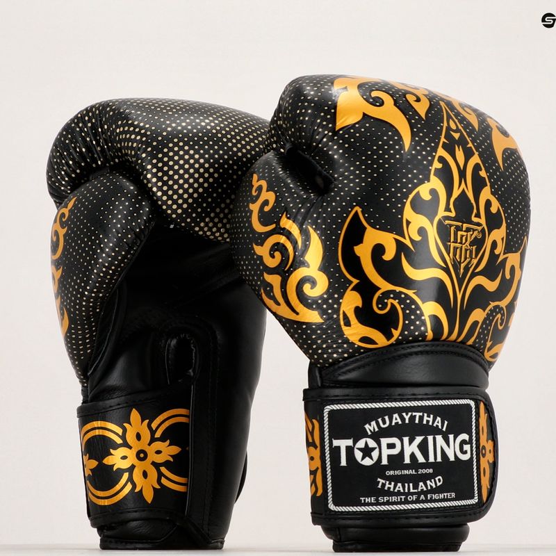 Mănuși de box Top King Boxing Kanok black 6