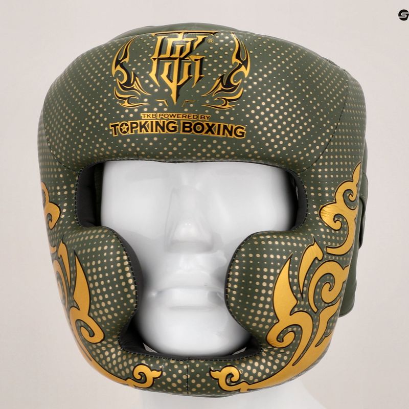 Cască de box Top King Kanok khaki 8