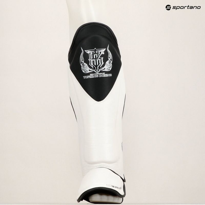 Apărători de tibie Top King Shin Guards Blend white/black 8
