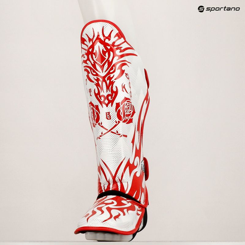 Apărători de tibie Top King Dragon white 6