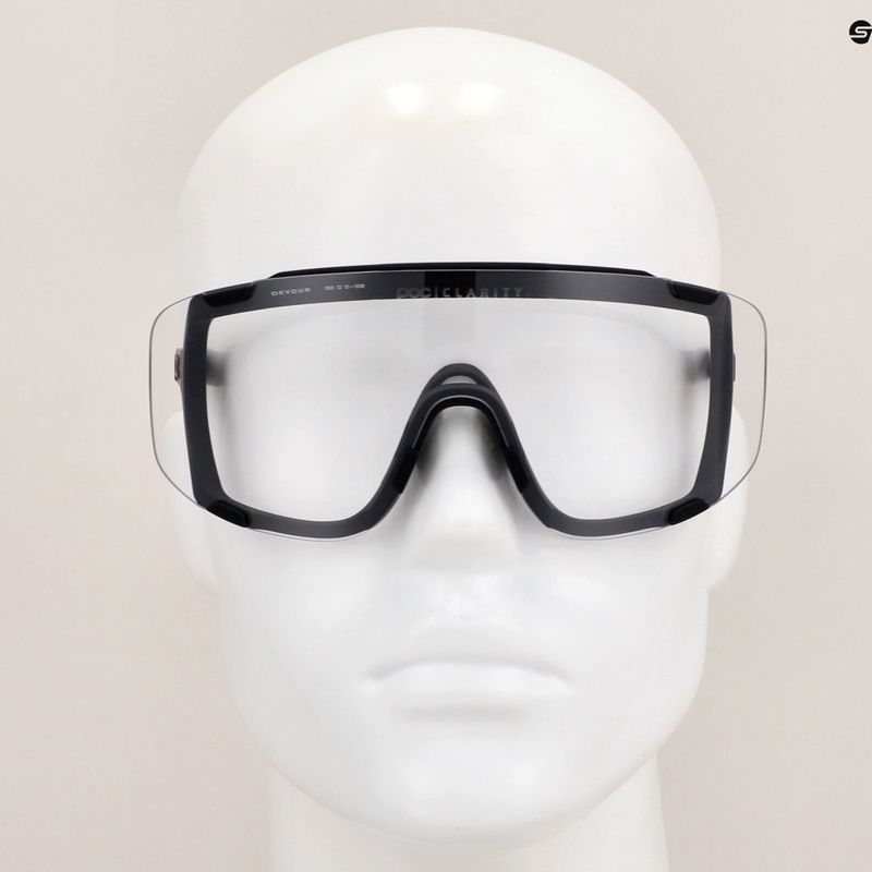 Ochelari de soare POC Devour Photochromic uranium black/clarity photochromic/changeable grey 10