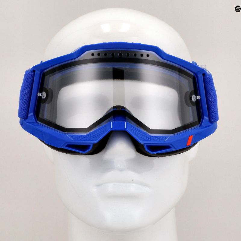 Ochelari de bicicletă  100% Accuri 2 Enduro MTB blue/clear 7