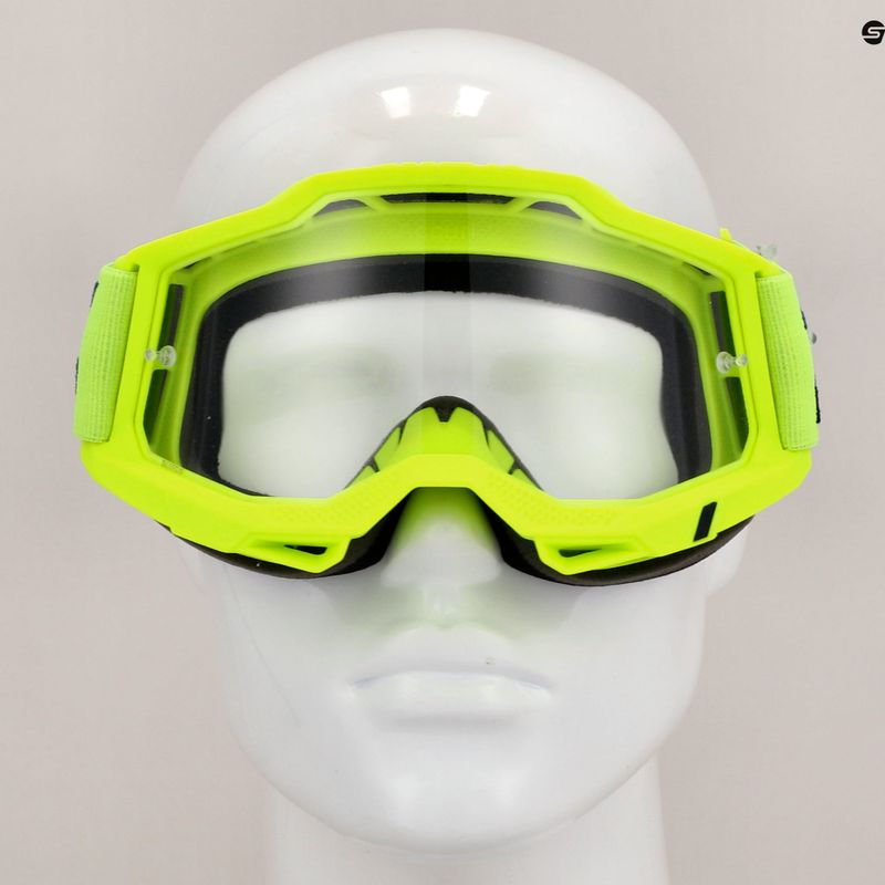Ochelari de bicicletă  100% Accuri 2 yellow/clear