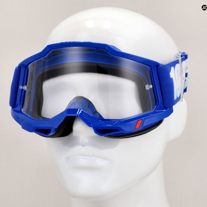 Ochelari de bicicletă  100% Accuri 2 50221-101-02 blue/clear