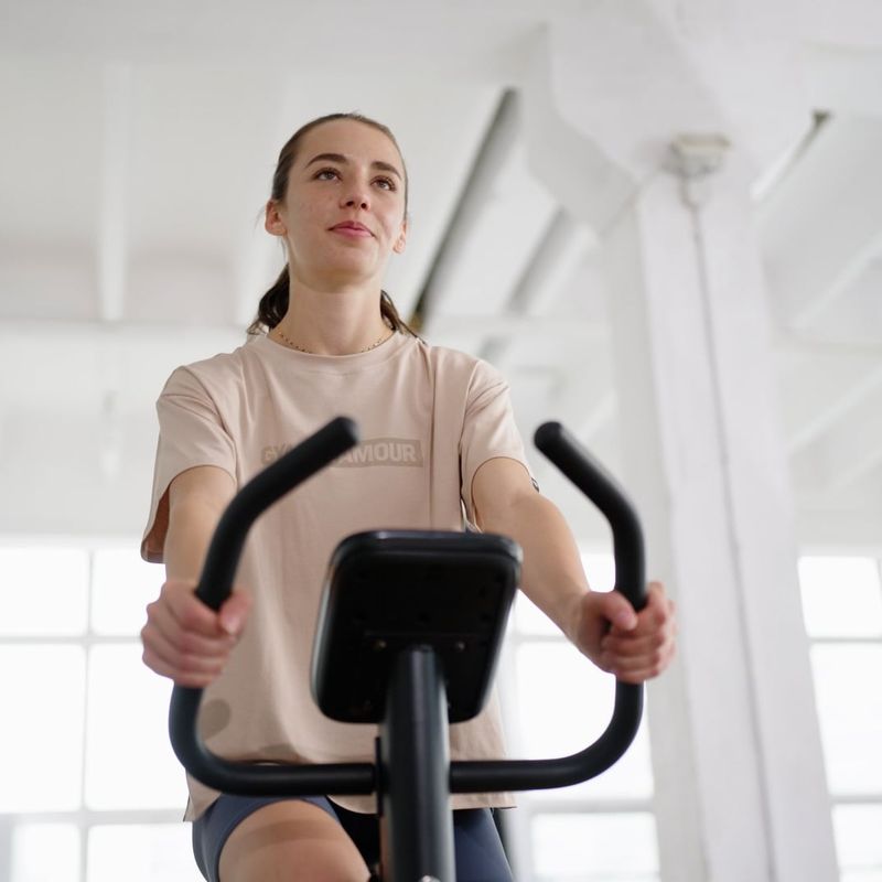 Bicicletă staționară TREXO Hex neagră EB-H02 17