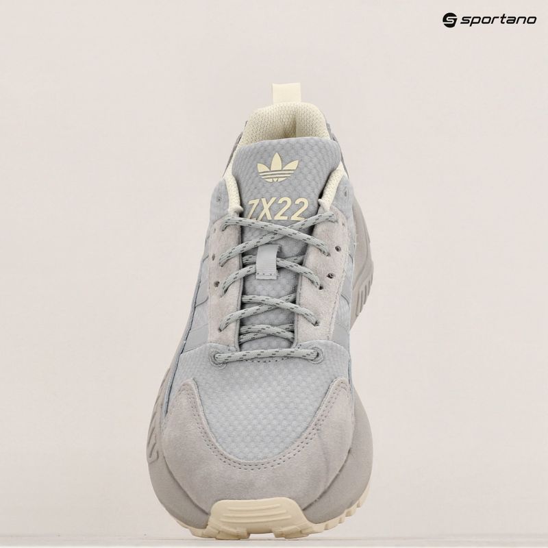 Încălțăminte pentru copii adidas ZX 22 grey two/cream white 9