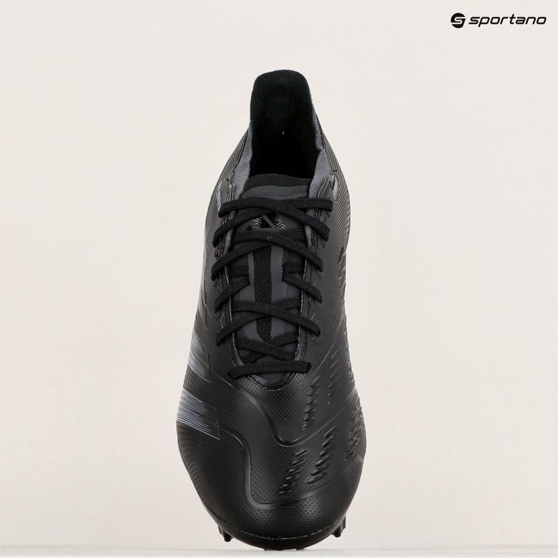 Încălțăminte de fotbal  adidas Predator League FG core black/carbon 11