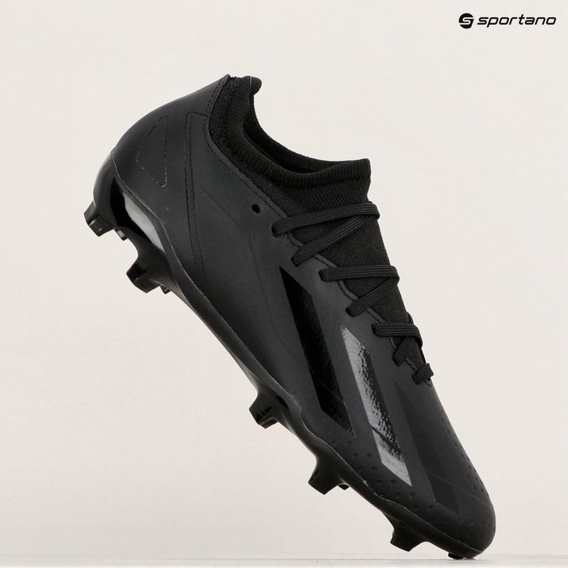 Încălțăminte de fotbal pentru bărbați  adidas X Crazyfast 3 FG core black 11