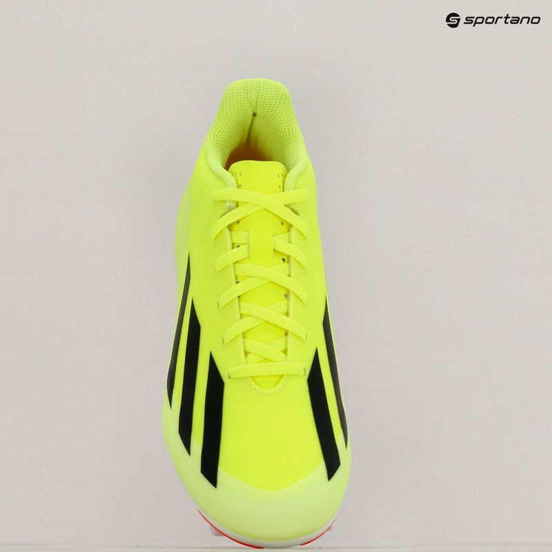 Încălțăminte de fotbal pentru bărbați  adidas X Crazyfast Club FxG team solar yellow/core black/cloud white
