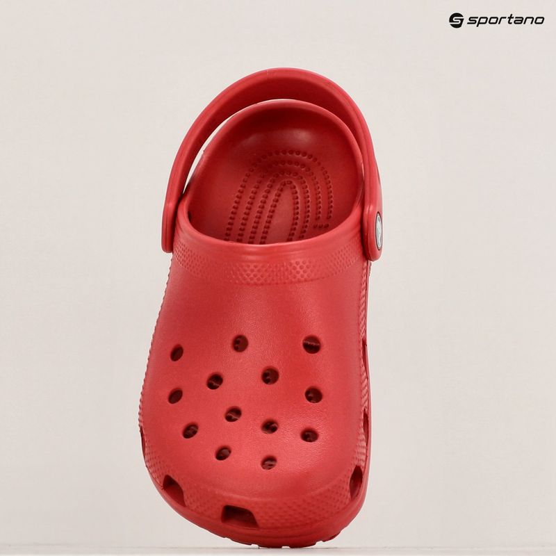 Șlapi pentru copii Crocs Classic Kids Clog roșu 206991