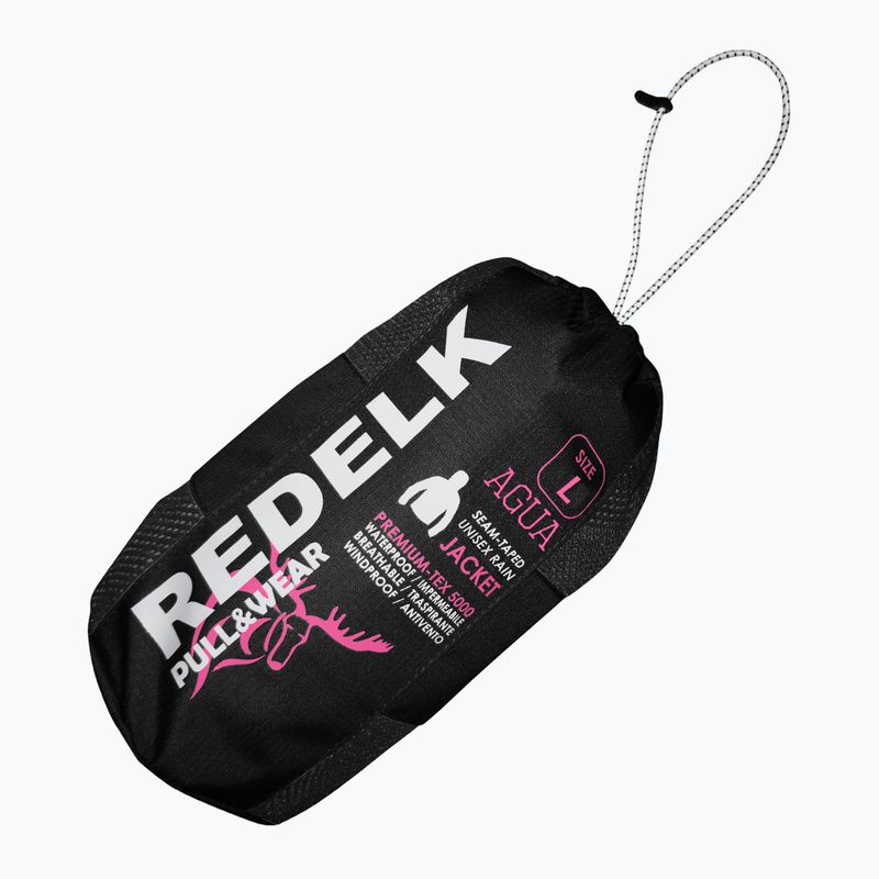 Jachetă de ploaie RedElk Agua black/pink 2