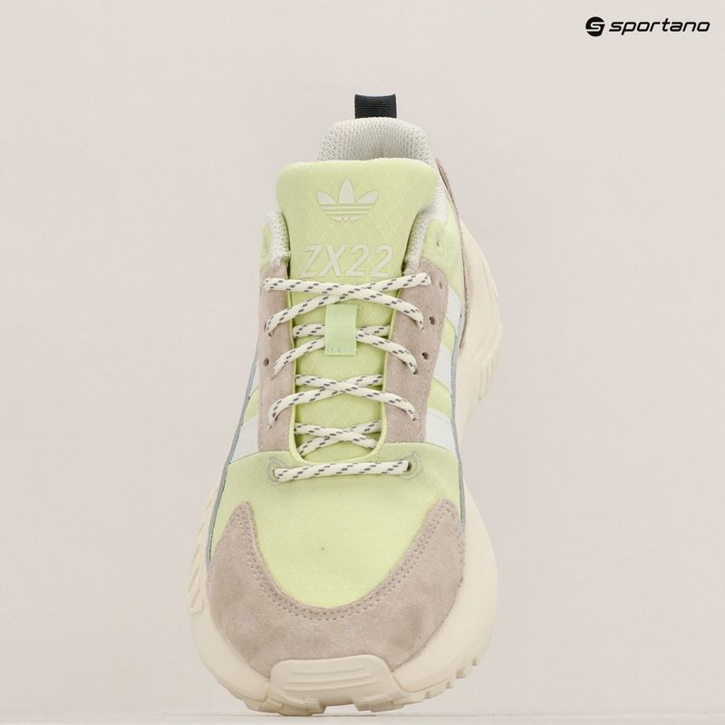 Încălțăminte pentru copii adidas ZX 22 cloud white/cloud white/almost lime 9