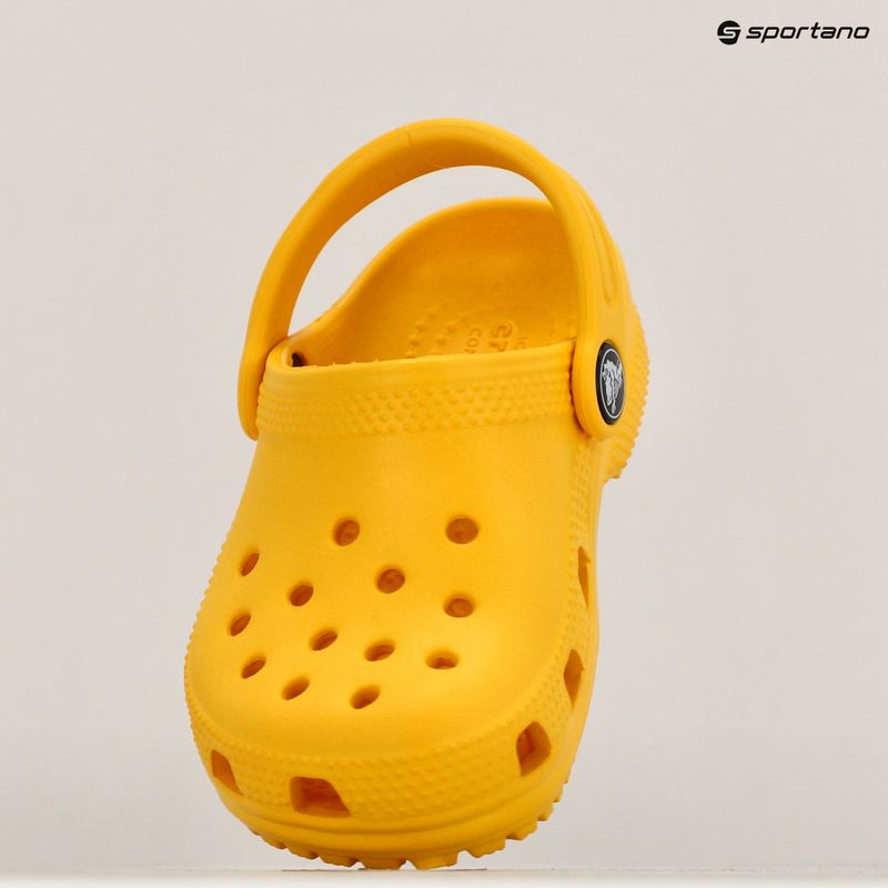 Papuci pentru copii Crocs Classic Clog Toddler sunflower 10
