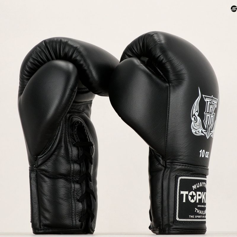 Mănuși de box Top King Muay Thai Pro black 7