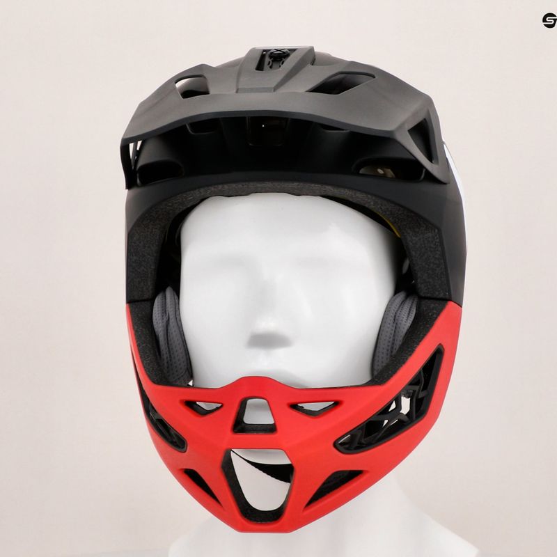 Cască de bicicletă Dainese Linea 01 Mips Evo mono negru mat/roșu/negru Nardo 10