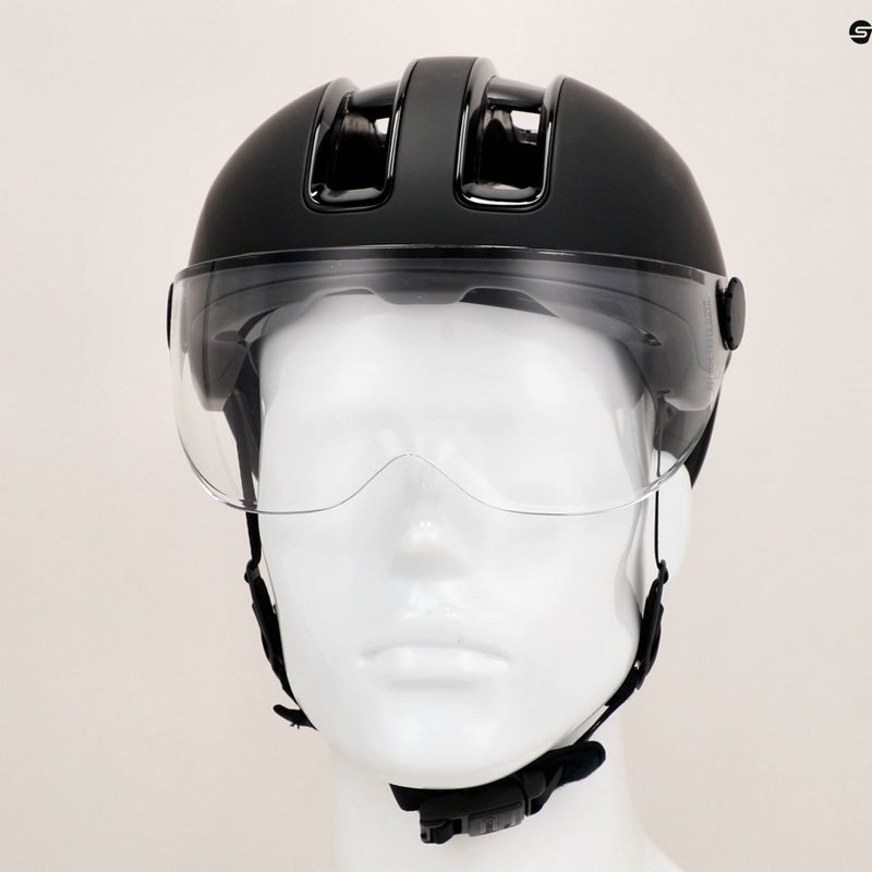 Cască de bicicletă ABUS Hud-y Ace velvet black 11