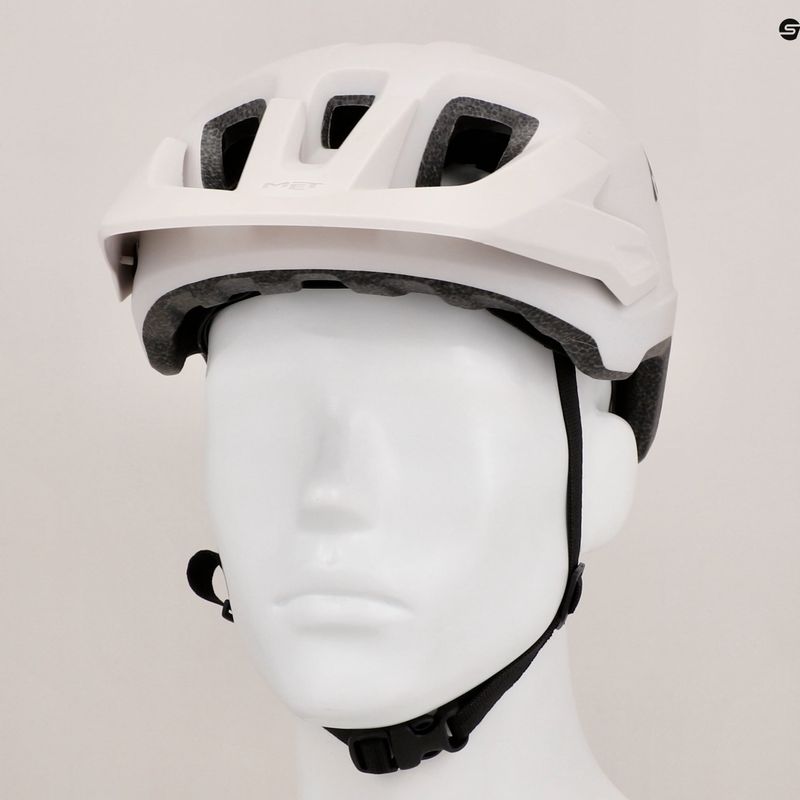 Cască de bicicletă MET Echo off white/bronze matt 8