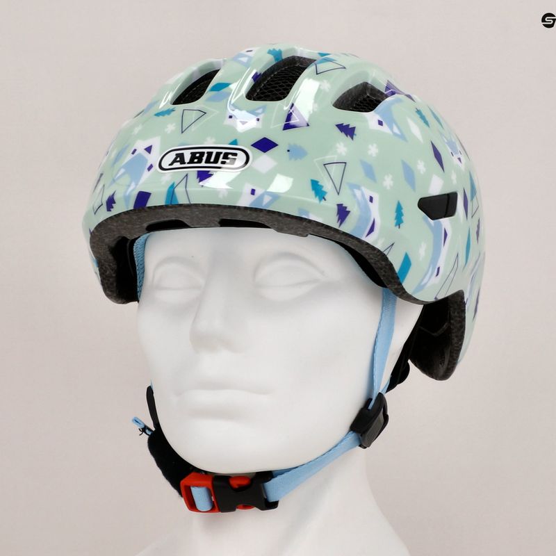 Cască de bicicletă pentru copii ABUS Smiley 3.0 green nordic 8