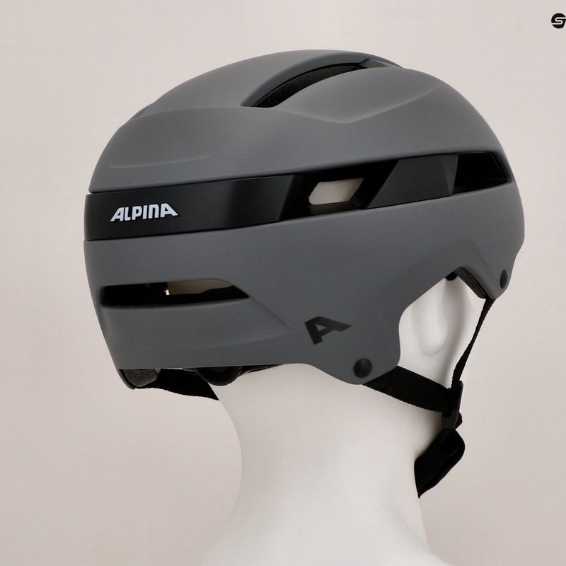 Cască de bicicletă Alpina Soho coffee/grey matt 8