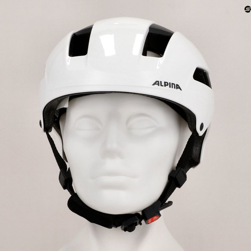 Cască de bicicletă Alpina Soho white gloss 7