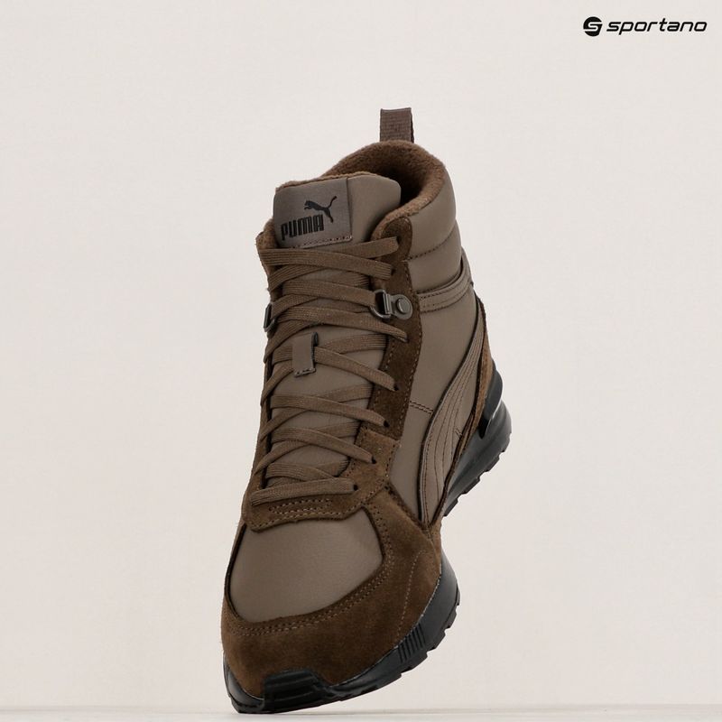 Încălțăminte PUMA Graviton Mid chocolate/puma black 9