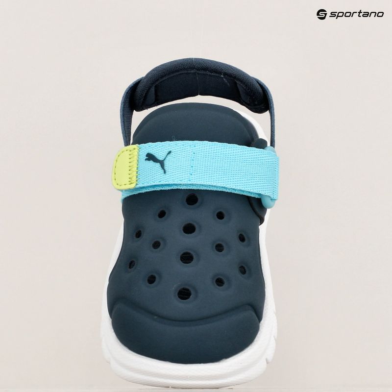 Sandale pentru copii  PUMA Evolve AC Inf dark night/hero blue/lily pad
