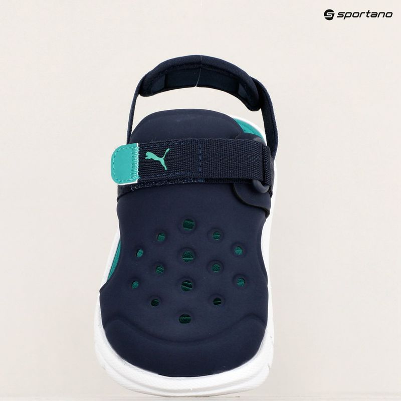 Sandale pentru copii  PUMA Evolve AC PS puma navy/sparkling green/puma white