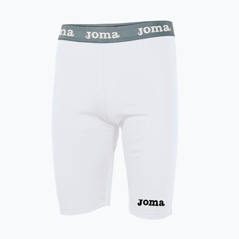 Pantaloni scurți termoactivi pentru bărbați Joma Warm Fleece blanco