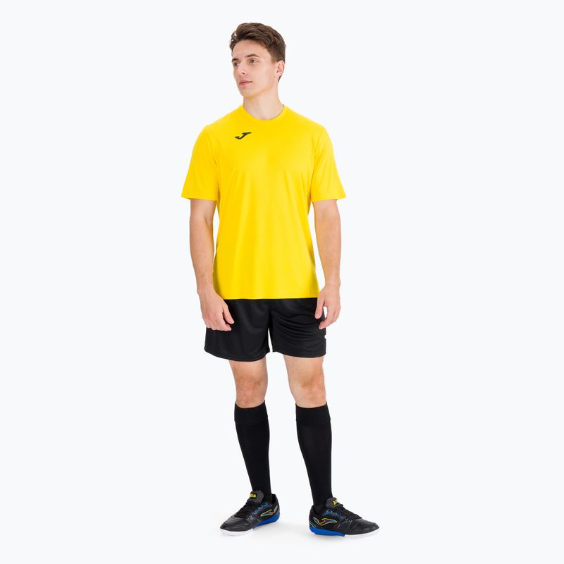 Joma Combi SS tricou de fotbal galben 100052 5