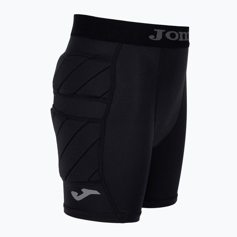 Pantaloni scurți de fotbal pentru copii Joma Goalkeeper Protec negru 100010.100 3