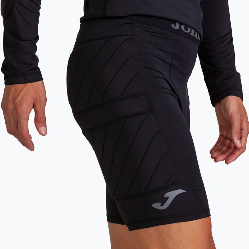 Pantaloni scurți de fotbal pentru copii Joma Goalkeeper Protec negru 100010.100 9